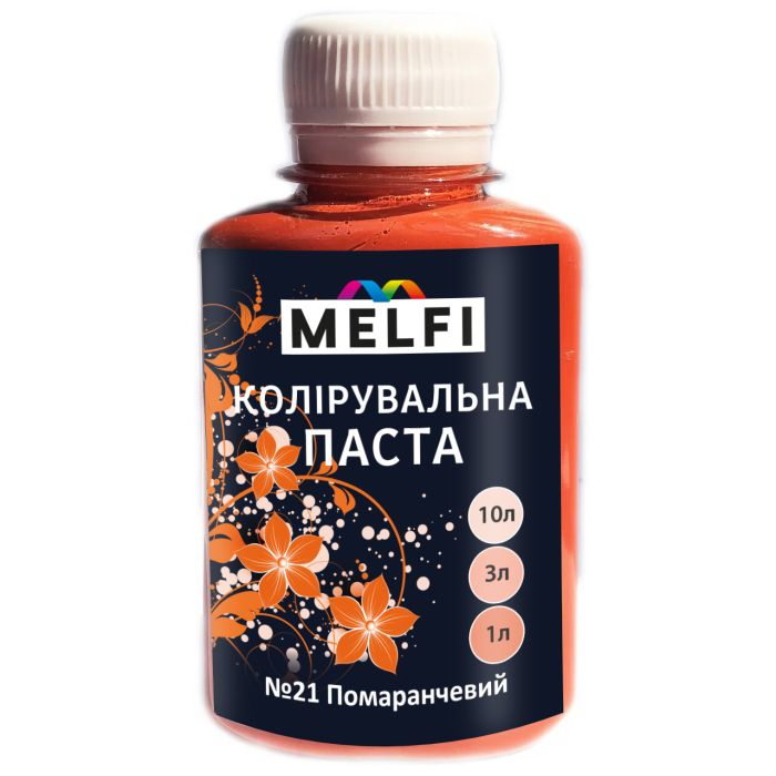 Кольорувальна паста 21 Помаранчевий 0.1 л MELFI