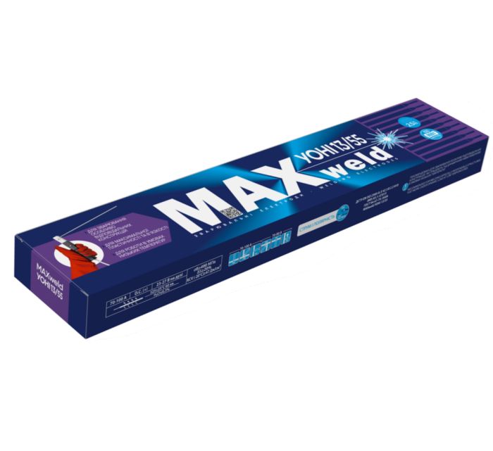 Елетроди УОНІ 13/55 Ø 3 мм 2.5 кг MAXweld