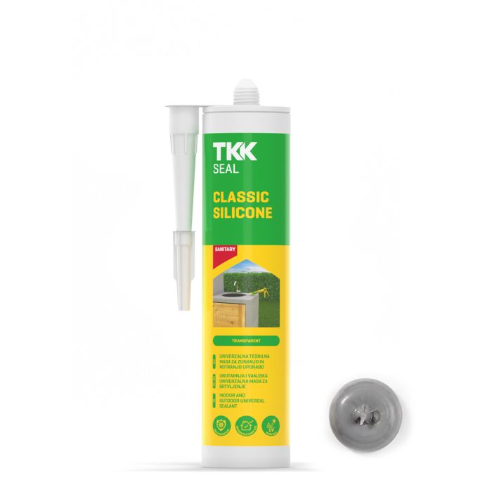 Силикон санитарный 280 мл Манхеттен серый TKK CLASSIC SANITARY