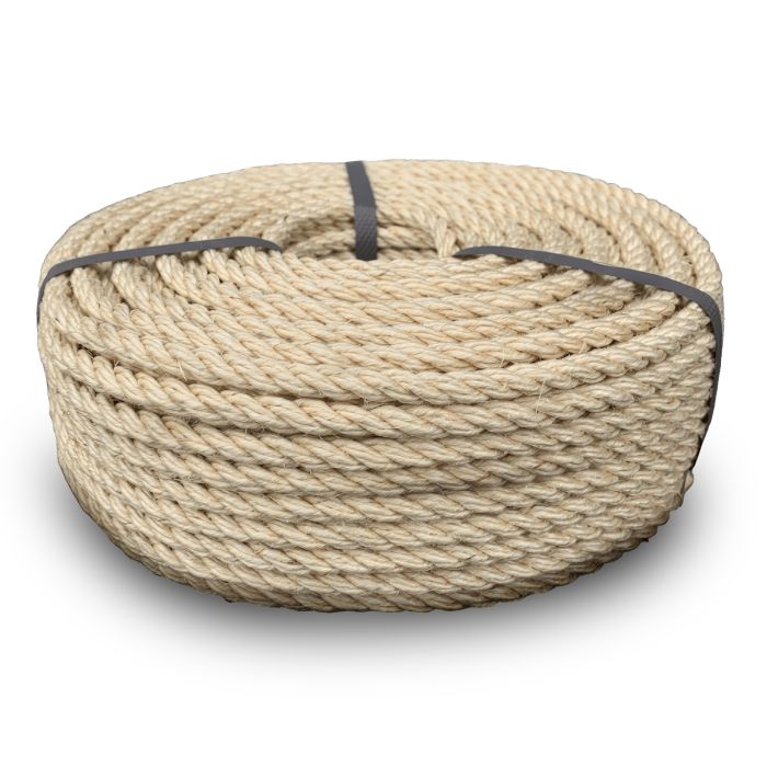 Канат сизалевый для когтеточек 4 мм 50 м Jute RD