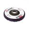 Круг зачисной "Корал" 125 фиолетовый INTERTOOL BT-0603