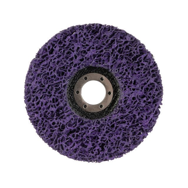 Круг зачисной "Корал" 125 фиолетовый INTERTOOL BT-0603