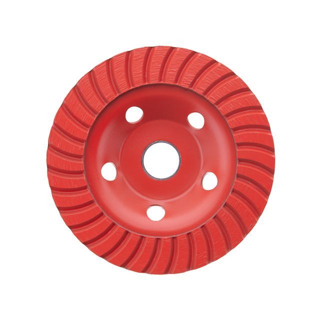 Фреза шлифовальная торцевая алмазная TURBO, 125×22,2 мм INTERTOOL