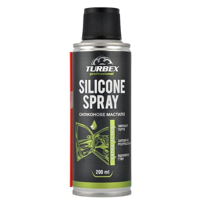 Смазка Силиконовая 200 мл TURBEX SILICONE SPRAY