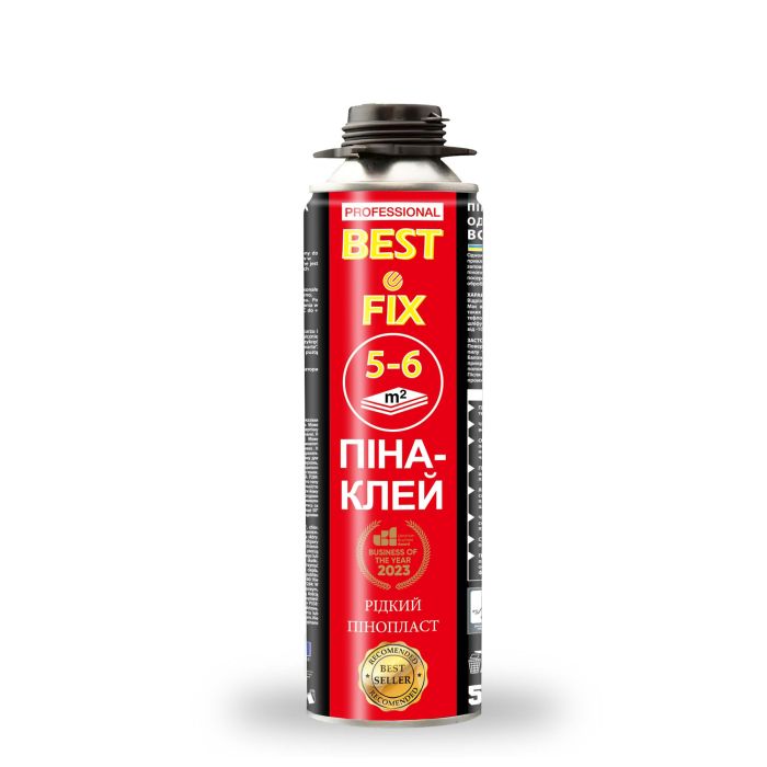 Клей-пена под пистолет 500 мл GUN-TYPE BestFix