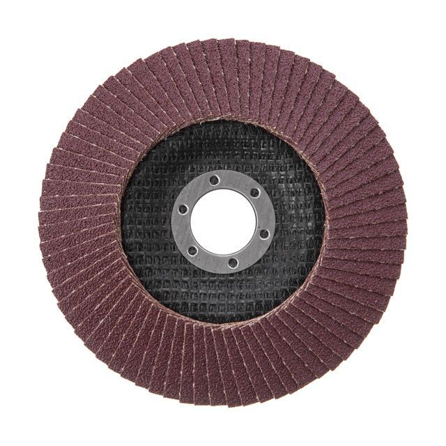 Круг лепестковый торцевой КЛТ 125 мм P100 Intertool