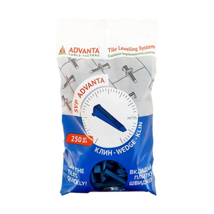 Клин для СВП ADVANTA упаковка 250 шт