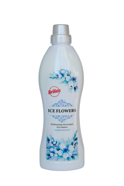Кондиционер-ополаскиватель для тканей Brilias 1 л Ice Flowers