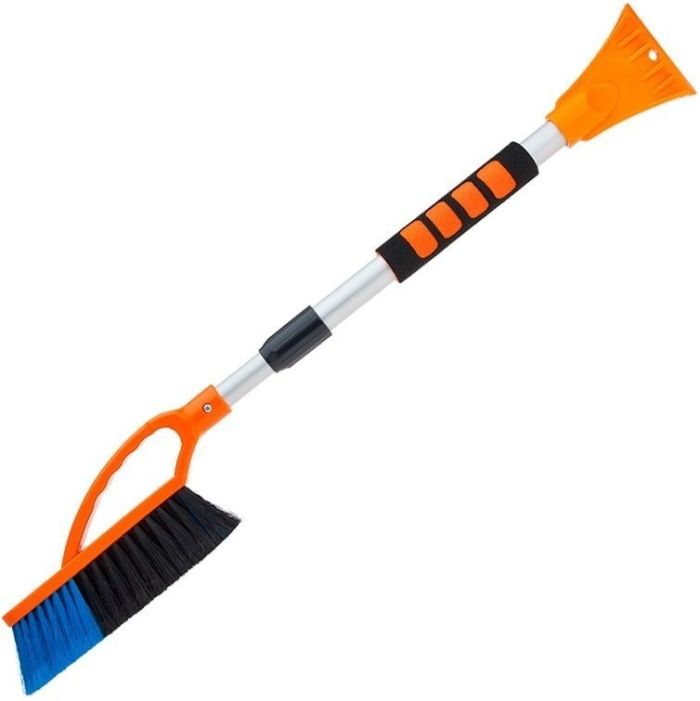 Щетка со cкребком 110 см Bi-Plast Tundra