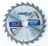 Пилковий диск по ламінату 190 мм T-24 30 мм WellCut Standard