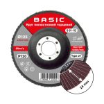 Круг лепестковый торцевой КЛТ 125 мм P120 BASIC