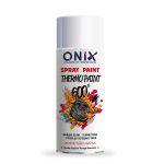 Краска жаростойкая 600° Белая глянцевая RAL 9010 ONIX GLOSS WHITE 400 мл