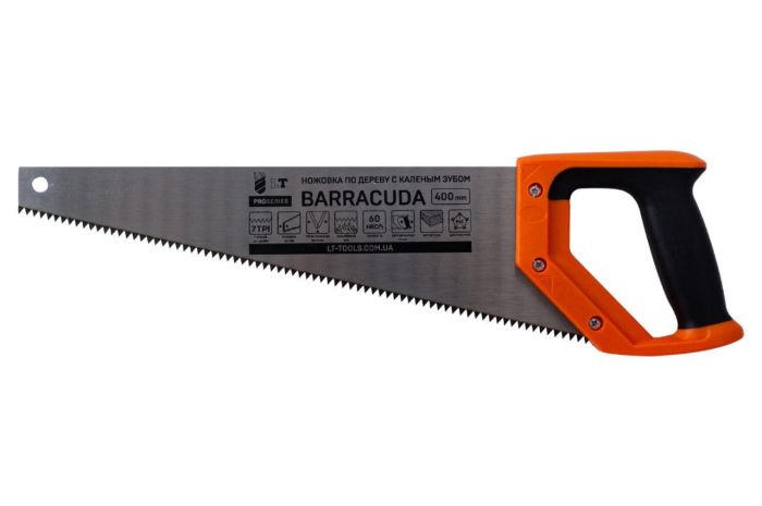 Ножовка по дереву BARRACUDA, 3D заточка 400 мм LT
