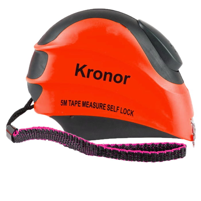 Рулетка обрезиненный корпус 5 м х 16 мм KRONOR