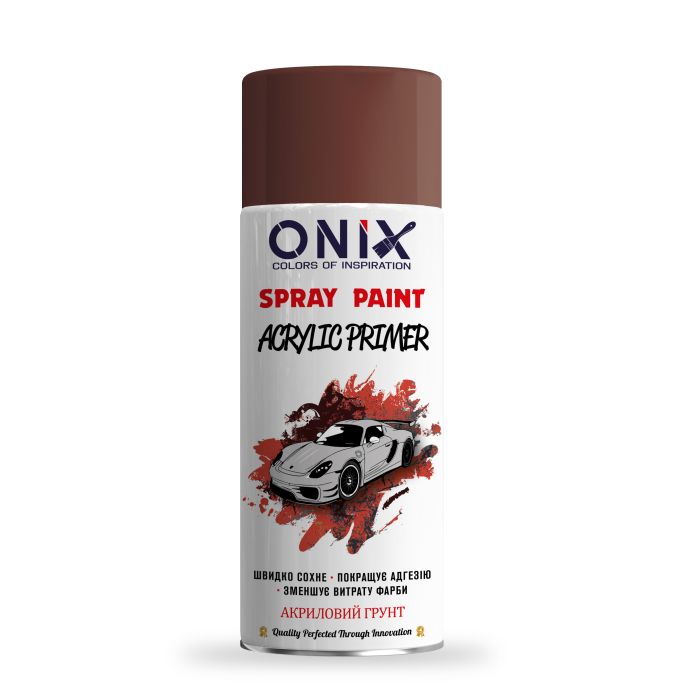 Грунтовка акриловая Коричневая ONIX (Brown P1201) 400 мл