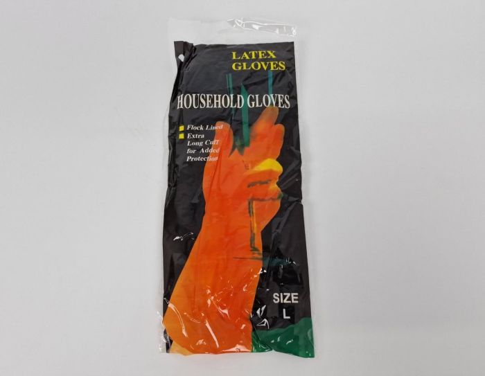Перчатки хозяйственные размер L HOUSEHOLD GLOVES