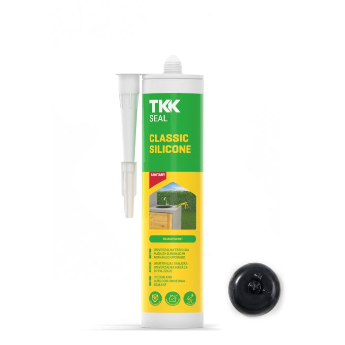 Силикон санитарный 280 мл Антрацит TKK CLASSIC SANITARY