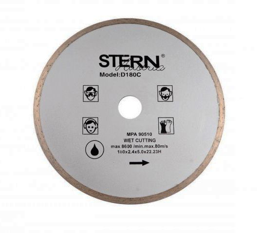 Алмазный диск CERAMIC 180 мм STERN