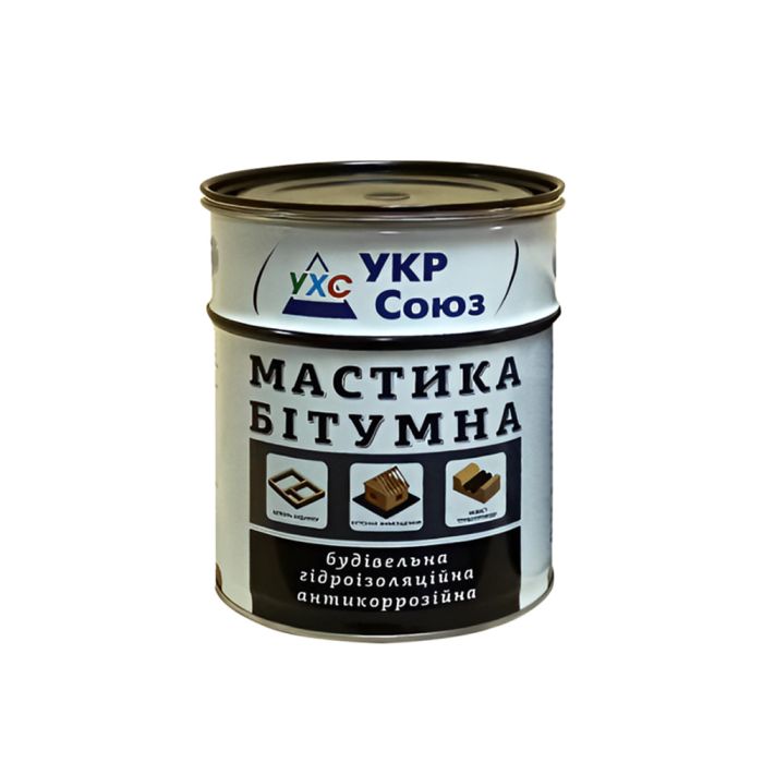 Мастика битумна гидроизоляционная 3.5 кг УХС