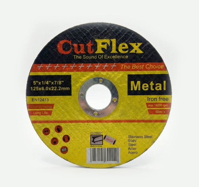 Круг шлифовальный по металлу 125 х 6.0 мм Тип 41 CutFlex
