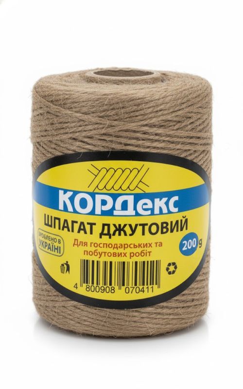 Шпагат джутовий 0.2 кг Cordex