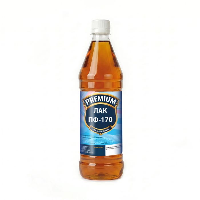 Лак алкидный ПФ-170 0.8 л "Premium"