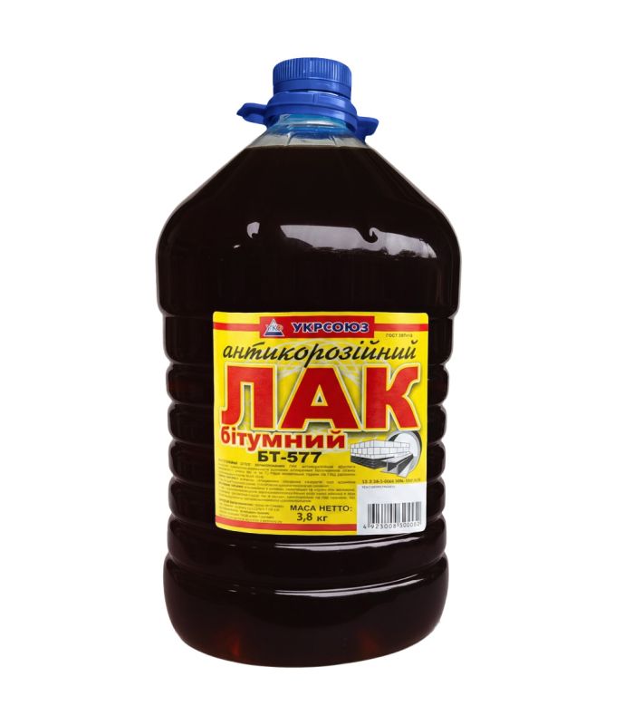 Лак битумный 3.8 кг БТ-577 УКРСОЮЗ