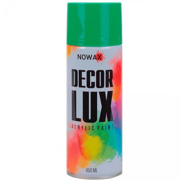 Краска акриловая Мятно-зеленая RAL 6029 MINT GREEN 450 мл DecorLUX