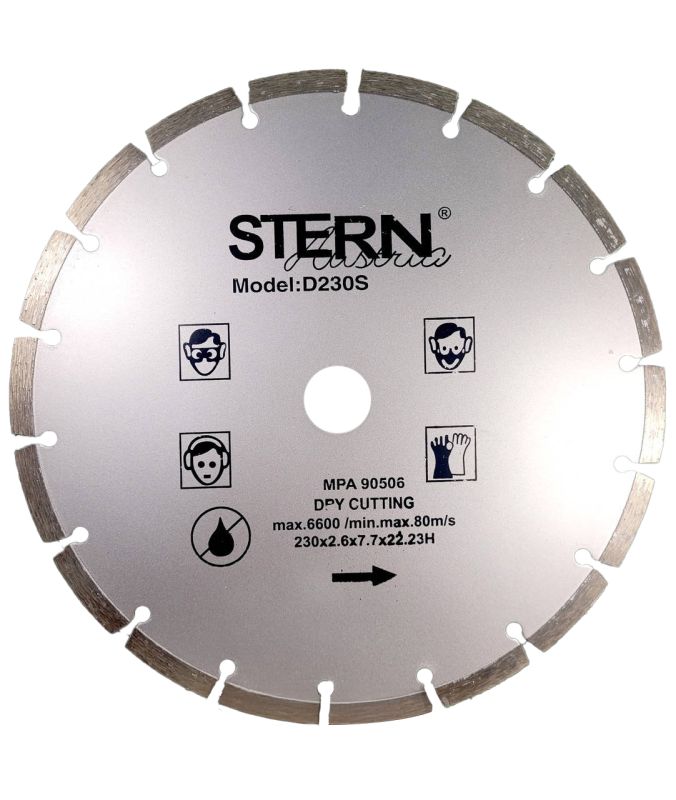 Алмазный диск SEGMENT 230 мм STERN