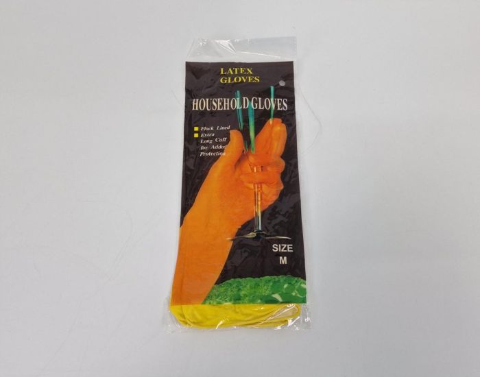 Перчатки хозяйственные размер M HOUSEHOLD GLOVES