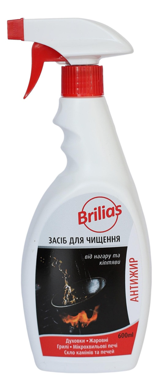 Средство для мытья жирных поверхностей Brilias 600 мл