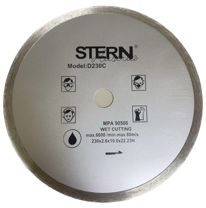 Алмазный диск CERAMIC 230 мм STERN