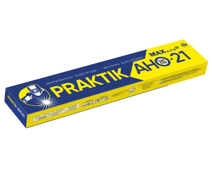 Електроди АНО-21 Ø 4 мм 5 кг Praktik MAXweld