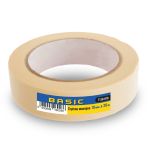 Малярная лента желтая 19 мм 20 м BASIC