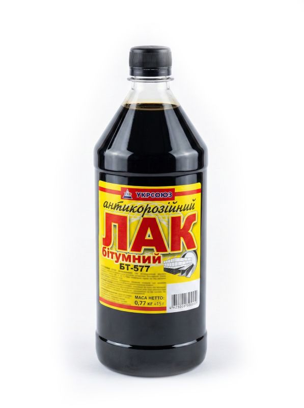 Лак битумный 0.77 кг БТ-577 УКРСОЮЗ