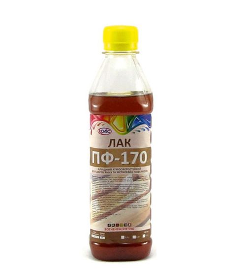 Лак алкидный ПФ-170 0.4 л Глянец Колис