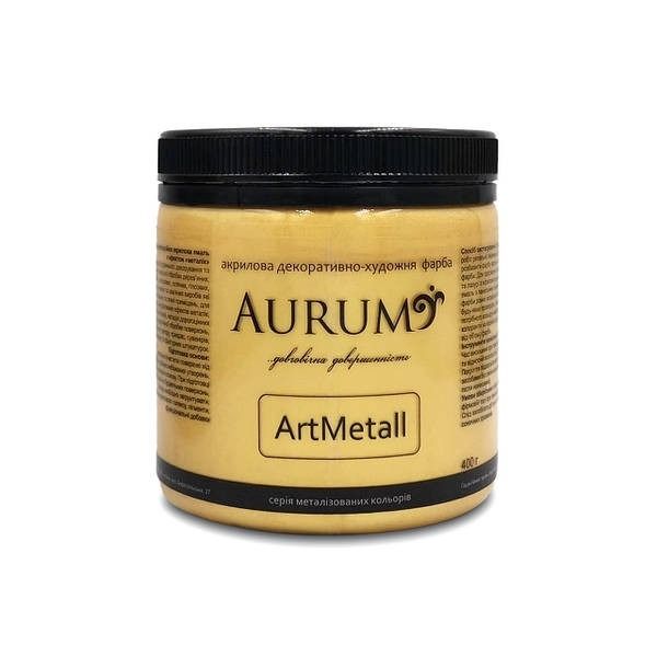 Декоративна фарба Світле золото 400 мл "Aurum"