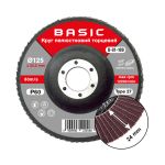 Круг лепестковый торцевой КЛТ 125 мм P60 BASIC