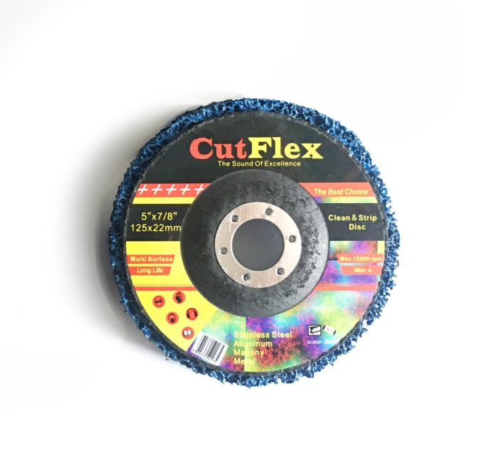 Круг зачисной "Корал" 125 мм Синий PROFI CutFlex