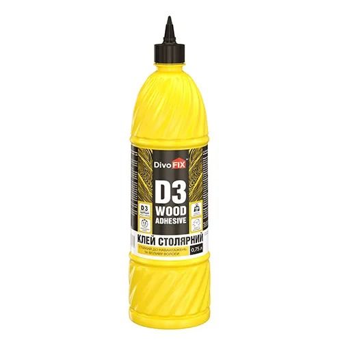 Клей ПВА D3 Столярный 5 кг DivoFix